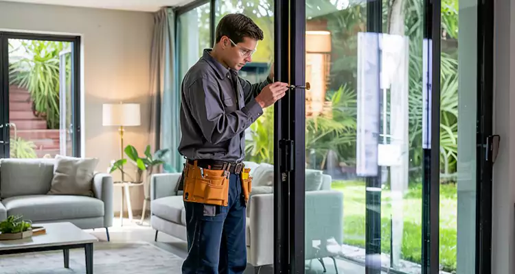 Sliding Door Jamb Lock Repair in San Mateo, CA