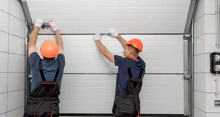 Garage Door Bottom Panel Repair in San Mateo, CA