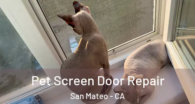  Pet Screen Door Repair San Mateo - CA
