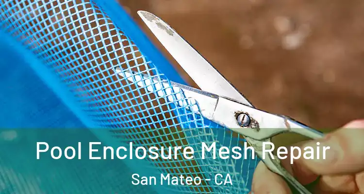  Pool Enclosure Mesh Repair San Mateo - CA